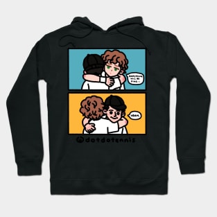 Andrey and Dominic hugging :) Hoodie